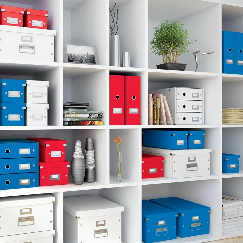 Leitz WOW A5 Storage Box, Click and Store Range, Small