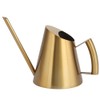 Stainless Steel Watering Can Sprinkle Pot Long Mouth Garden Flowers