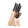 HENCKELS Dynamic Razor-Sharp 7-Piece Knife Set, Chef Knife, Bread Knife,