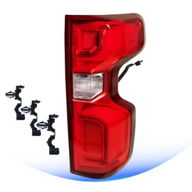 STRECOS LED Tail Light Compatible with 2019 2020 2021 2022 2023 2024 2025 Chevy Silverado 1500 Rear Led Taillights Rear Brake Signal Lamp w/Bulb & Harness (Right Passenger Side)