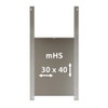 mHS - Aluminium Duckflap - Medium AXT-Electronic