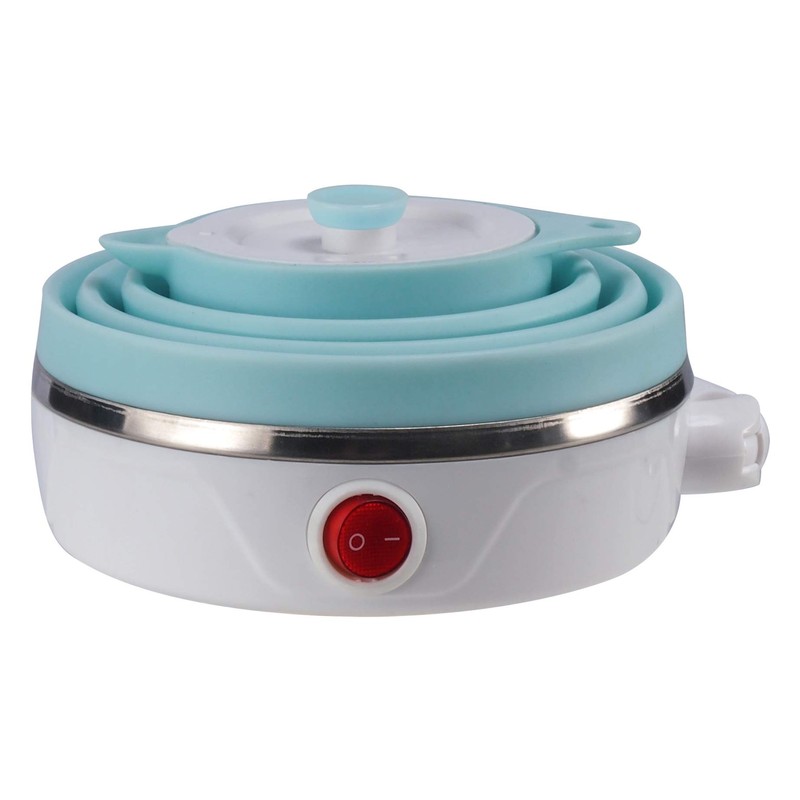 Travel Foldable Electric Kettle, Collapsible Electric Kettle Food Grade Silicone