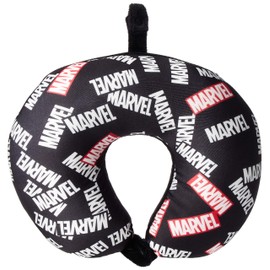 Hapitas 2-in-1 Pillow, Rich Pattern, Compact Cushion, 13.0 inches (33 cm), 0.5 lbs (0.24 kg), Box logo BK/RD