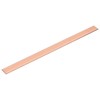 uxcell Copper Flat Bar, 0.12" Thickness x 1.18" Width x