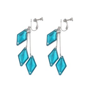 Sakilor Twisted Wonderland Twisted Jade Reach Floyd Leach Earrings Cosplay Tool Accessory, Metal
