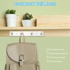PATIKIL Wall Mounted Coat Rack 10" 304 Stainless Steel Beveled
