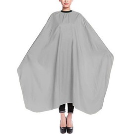 Hair Cutting Cape Salon Hair Stylist Apron Cape for Salon/Home – Grey