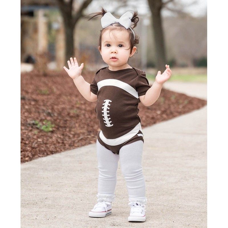 RuffleButts® Girls White Bow Headband - One Size