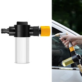 Schaumsprüher für Schlauch, Spritzpistole für Autowäsche, Tragbare Drucksprühflasche Auto Schaumsprühere für Rasen Bewässerung, Autowaschen, Haustier Baden