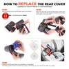 Motor Rear Cover + Post HEPA Filter Compatible with Dyson