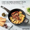 SENSARTE 14 Pcs Induction Cookware Set Nonstick Pots and Pans