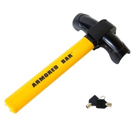 XAA360 Steering Wheel Lock, Anti-Theft, Deterrent Effect, Safety Measures, Car Security, Spare Key Included, Theft Lock, Vehicle Security