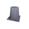DiversiTech HPR-6 High-Pressure Injection Molded Polypropylene Gray Heat Pump/Condenser Riser