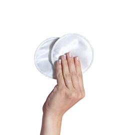 Coussinets d'Allaitement Lavables en Soie - Lot de 6 - Carriwell