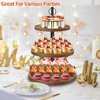 OugeWood Cupcake Stand, 3 Tier Large Cupcake Stand for 50