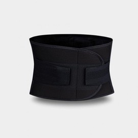 Waist Support Compression Belt for Exercise Protection Black XL