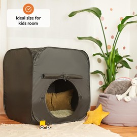 Sensory Tent | Pop-up Mini Sensory Tent For Kids | Black Out Tent With Calming Effect| Kids Tent for Classroom | Sensory Tent Calm Corner