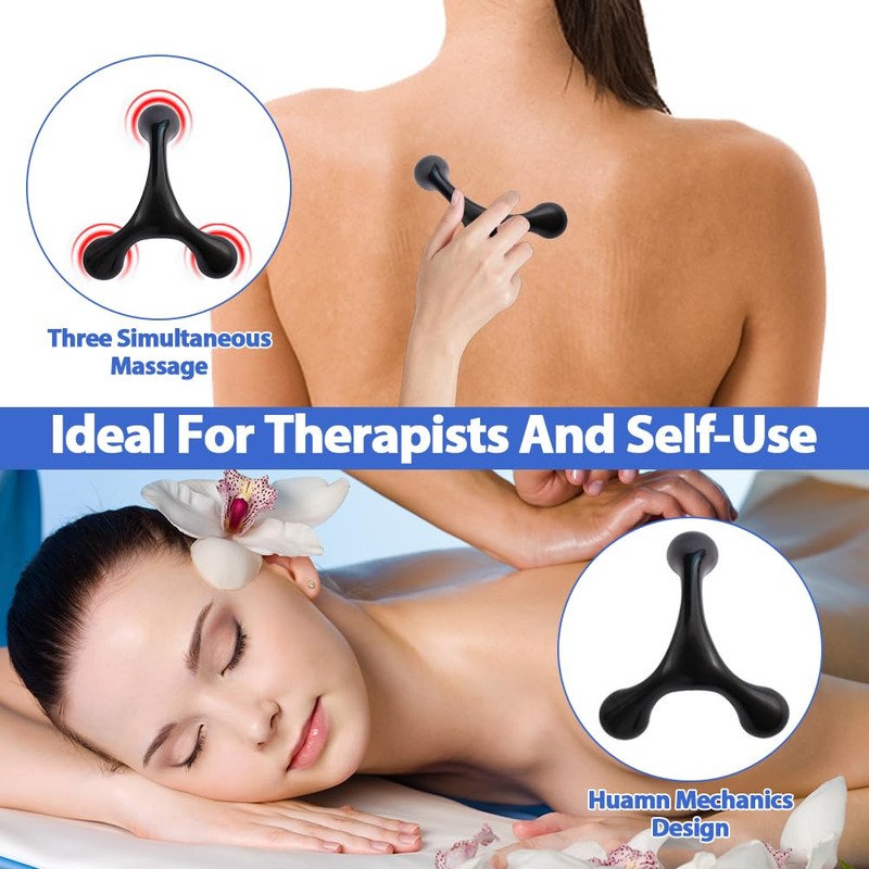 Abnaok Manual Trigger Point Massage Tool and Thumb Saver for