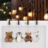 100Pcs Gutter Hooks for Outdoor Lights, Outdoor Light Hooks Clips,