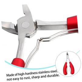 Gatuida Professional Curved Toenail Nipper Surgical Grade Stainless Steel Clipper for Precision Pedicure Nail Care Ergonomic Design for Comfortable Use