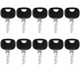 Newyuan 14603 Ignition Key Replacement Key for Tractors Small Excavator Forklift Wheel Loaders Construction Machines Key Pack of 10