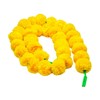 Phool Mala Plastic Artificial Flowers Marigold Garlands for Decoration (Yellow)