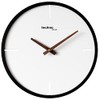 Technoline WT4130 Analogue Wall Clock with Wooden Hands 30 cm