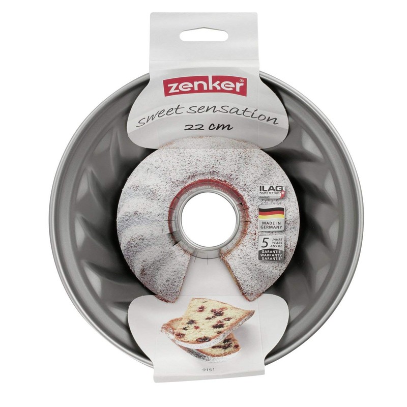 Zenker Gugelhupfform 22 cm Sweet Sensation, traditional baking pan for