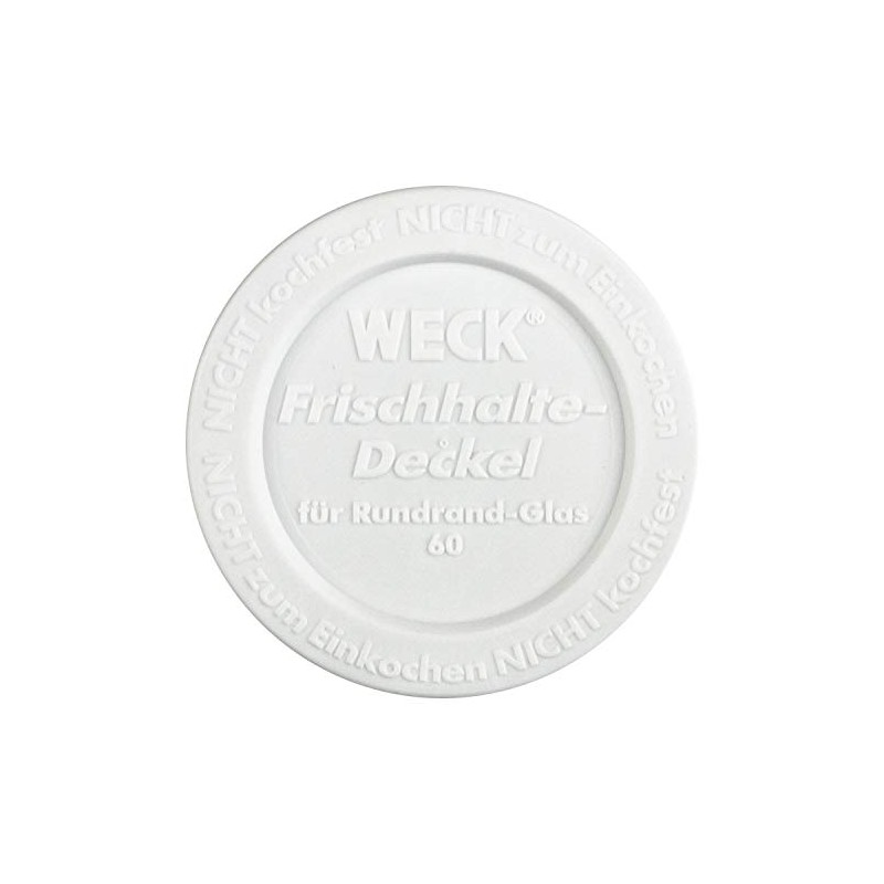 Weck 6409 Frischhaltedeckel aus Kunststoff - Ø 60 mm -