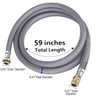 Kitchen Faucet Hose Replacement for Grohe 48293000 Flexible Shower, Pull-out