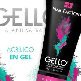 Nail Factory Acrigel De Construcción Para Uñas Gello Make Up 60 Gr.