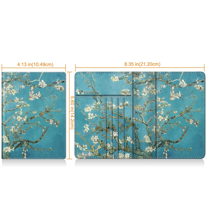 Fintie Passport Cover - Premium Faux Leather Passport Protective Cover