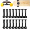 ANCLLO Skateboard Screws Longboard Hardware Kit Skateboard Screws Nuts for