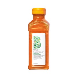 Briogeo- Champú equilibrante de mango y cereza Superfoods, repone el cabello opaco y seco y aceite equilibrante para cabello graso.