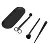 Wick Cutter Black Stainless Steel Candle Accessories With Wick Hook