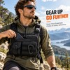 Tactical Chest Bag for Running and Cycling – Adjustable Nylon