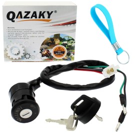 QAZAKY Ignition Key Switch Replacement for Big Red 250 ATC250ES 3-wheel ATV 1985 1986 1987 35010-HA0-680 35010-HA0-681 ATC 250 ES