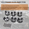 VeloBoost 06E107065CF 6pcs Pistons & Rings Set Fit for A6