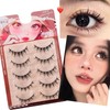LUYING False Eyelashes for Actress Cosplay Makeup False Eyelashes Soft