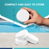Puri Tech Pool Chemicals 3‑Inch Stabilized Chlorine Tablets for Swimming