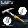 Geological Exploration Hammer, Geological Hammer, Rock Plectrum, Double Head Flat