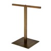Hand Towel Holder Stand, Pure Brass Freestanding T-Shape Hand Towel