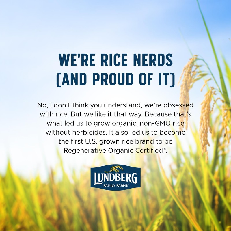 Lundberg Organic Long-Grain Brown Basmati Rice, Bulk – Non-Sticky, Fluffy