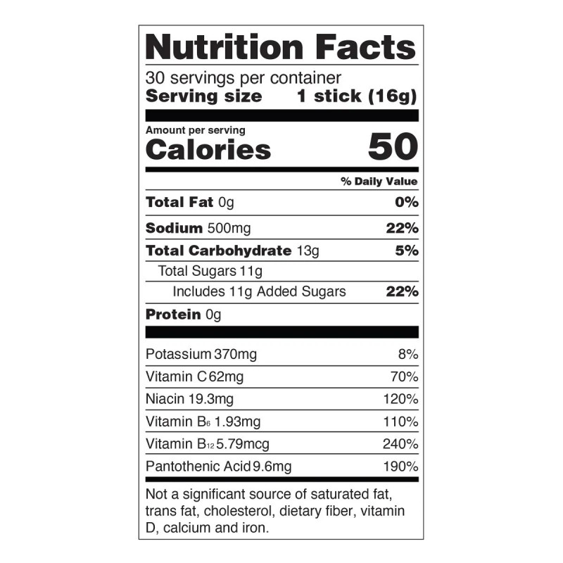 Liquid I.V. Hydration Multiplier, 30 Stick Packs Sugar Free Firecracker