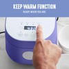 GreenLife Digital Rice Cooker, 2-Cups Uncooked/4-Cups Cooked, Removable Nonstick Ceramic