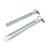 HGW 2 x Trailer Side Hinge with Diameter 15 mm