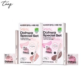 TOOQ Waterproof Slim Eyeliner & Dowha Cheek Balm Speial Set 2items [2024 Awards Limited], Color:Dowha Salmon Set