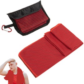 Yoga Towel, Breathable Workout Towels Absorbing, with Portable Mesh Bag, Quick Drying Home Gym Accessories for Women Men Sports Running Camping Hiking Festival Travel