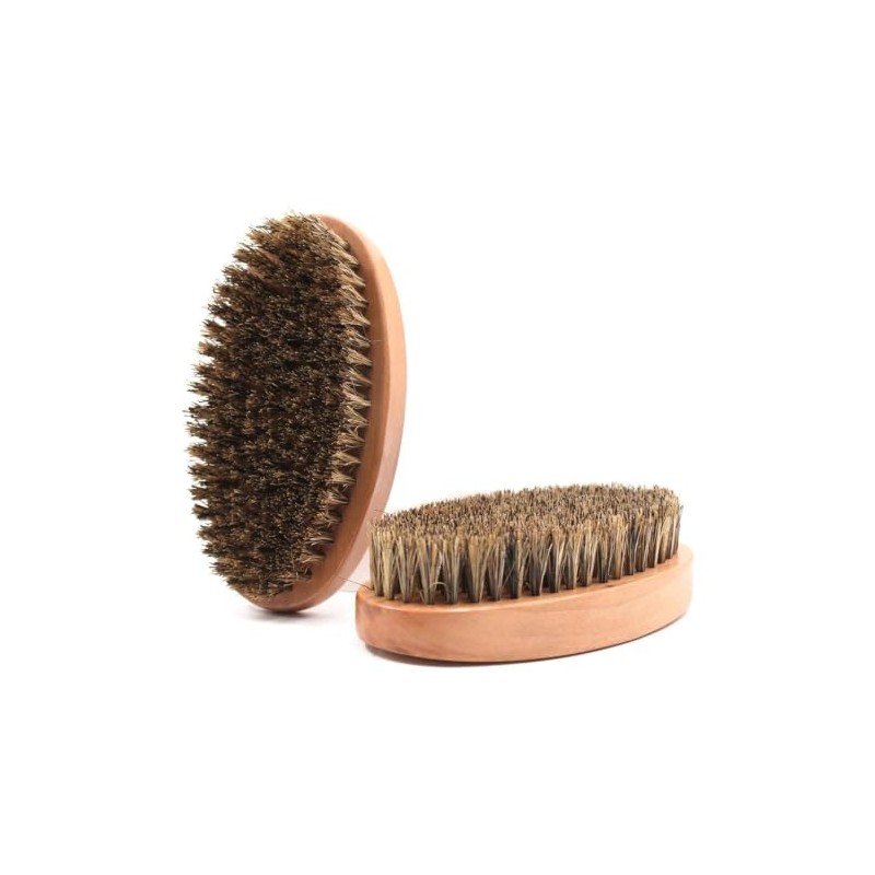 2 Cepillos Barba Hombre, Cepillo Barba Jabalí Madera Regalo Viaje