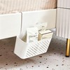 TONSNY Over The Door Cabinet Organizer, Hanging Storage Basket, Wall